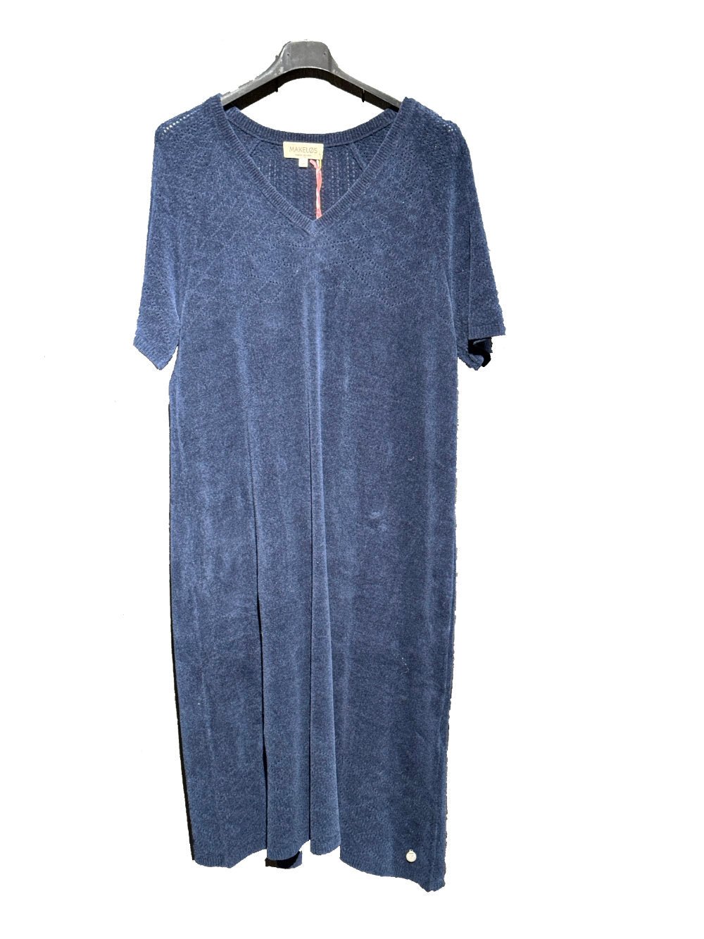 Knelang kjole - mørkblå - Engelsviken - Many Colors