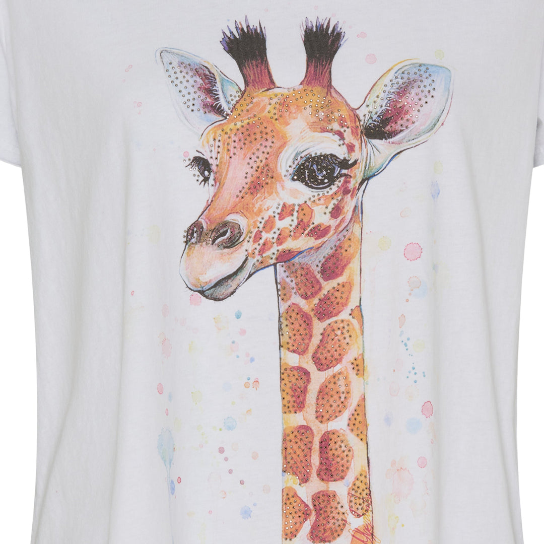 T skjorte med giraff print - Many Colors