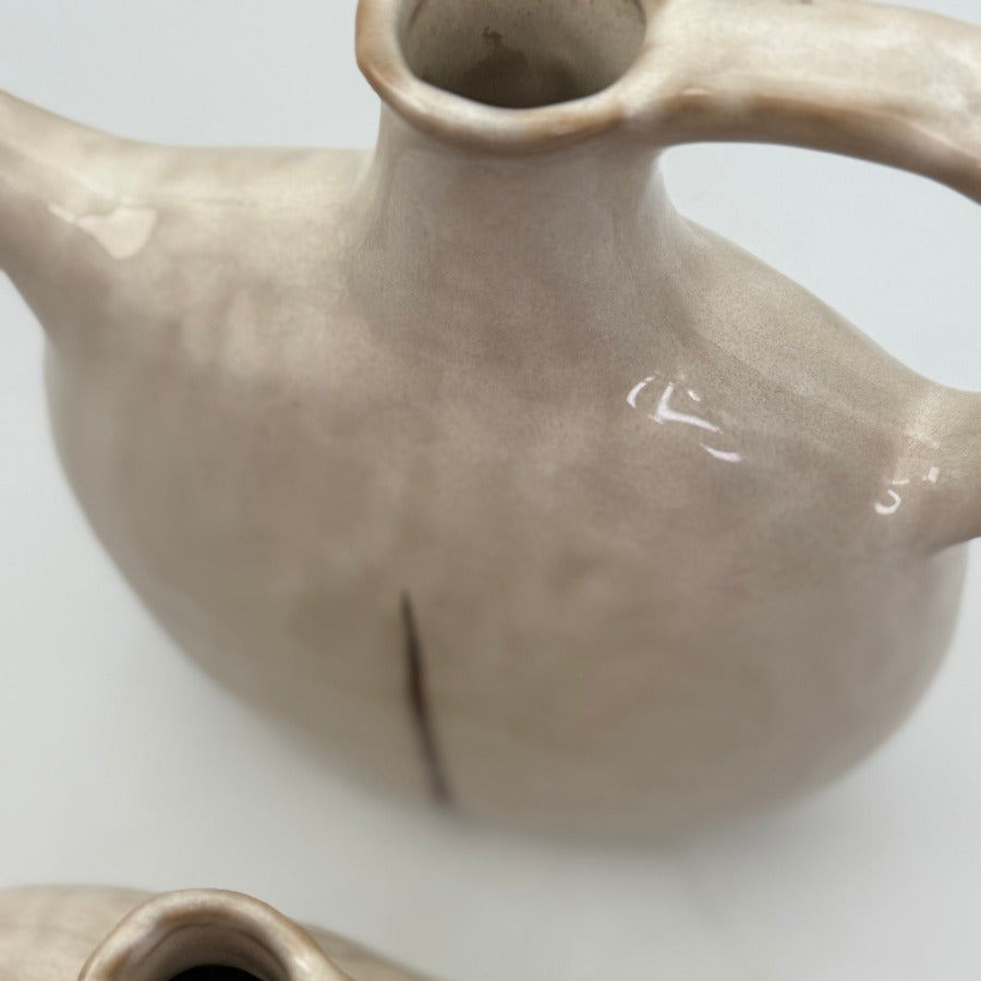 Vase Zen cream S