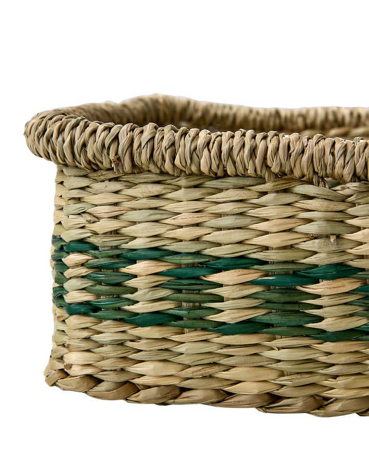 Kurv  basket, Natural/grønn