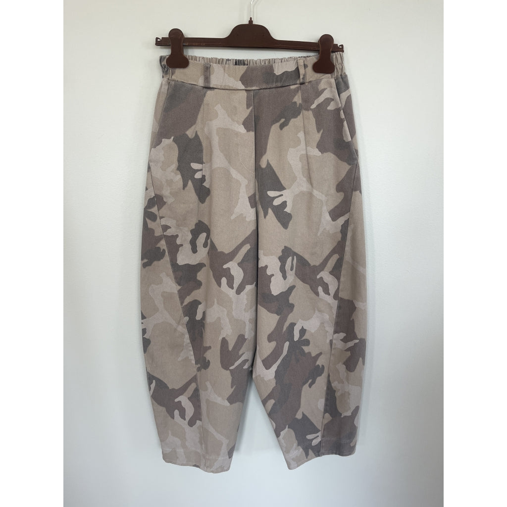 Beryl bukse - beige camo