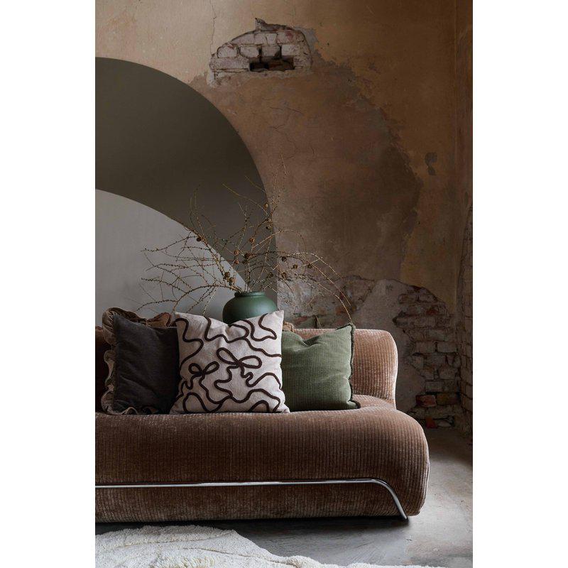 Rosett brun/70 putetrekk