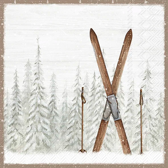 Nordic Winter Ski Light Brown Lu