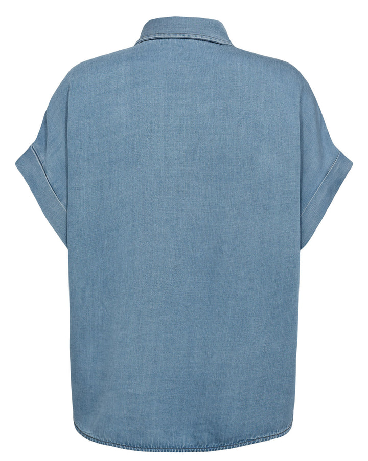 Nuelida skjorte - lys blå denim
