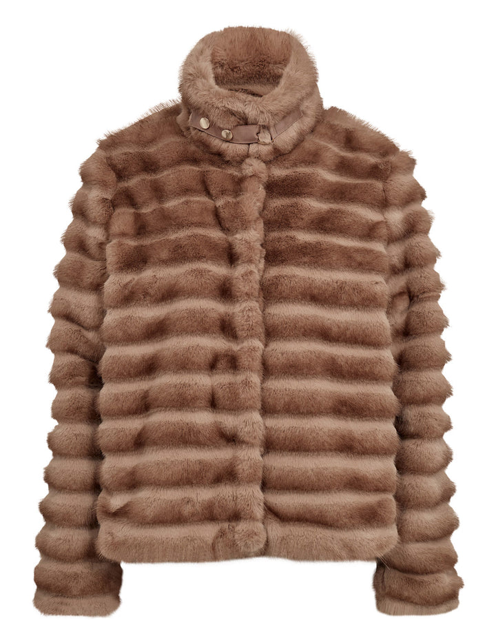 Nuvita jakke - silver mink