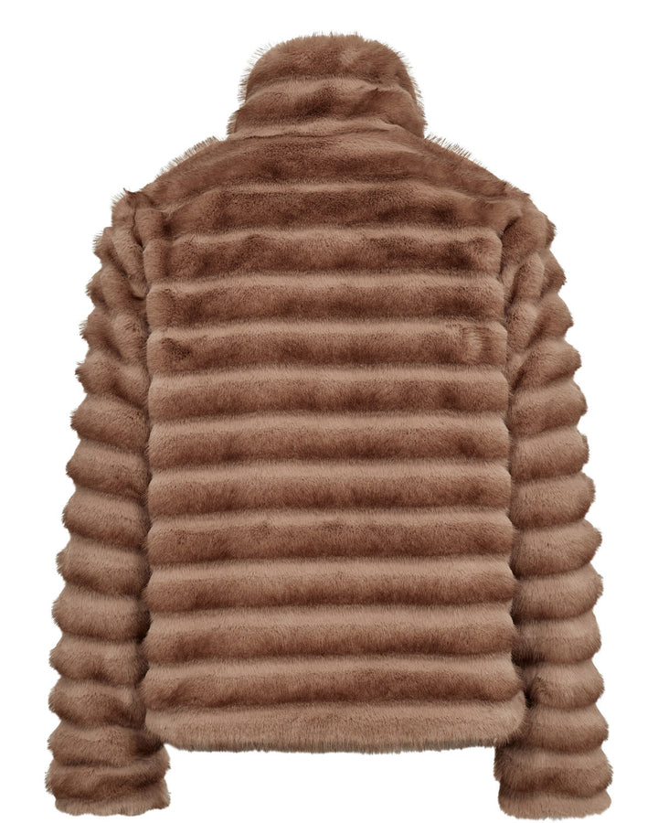 Nuvita jakke - silver mink