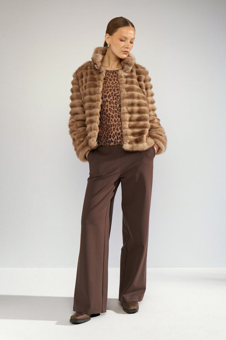 Nuvita jakke - silver mink