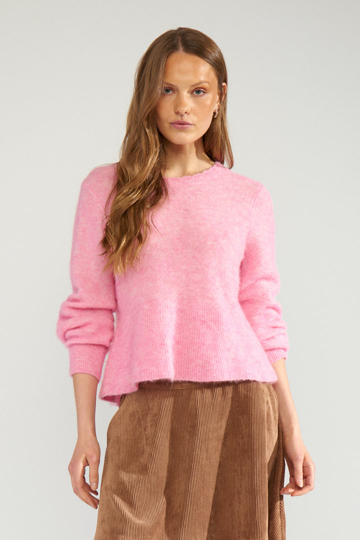 Nusuri peplum genser - bonbon
