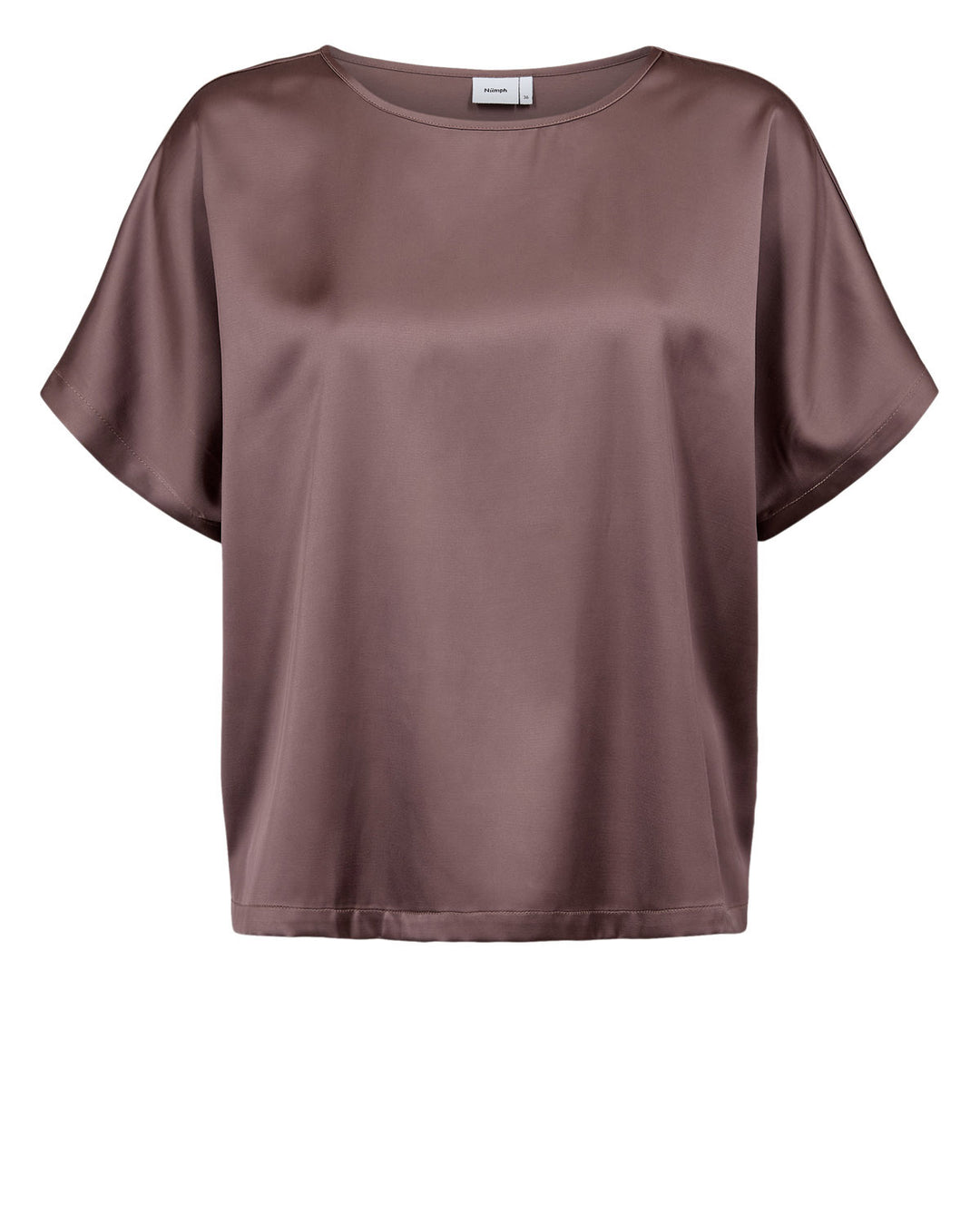 Nusitas ss bluse - deep taupe