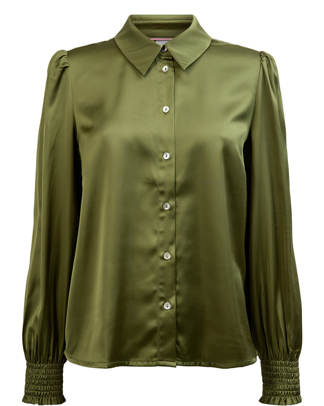Nusitas ss skjorte - calla green