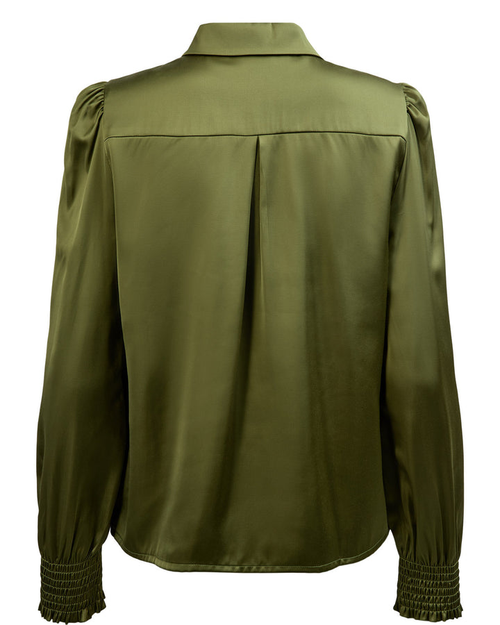 Nusitas ss skjorte - calla green
