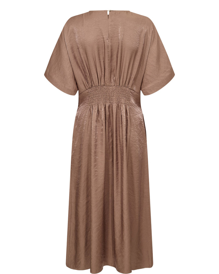 Nukendra kjole - deep taupe
