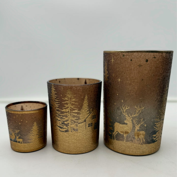 Telysholder -  forestlight bronce S