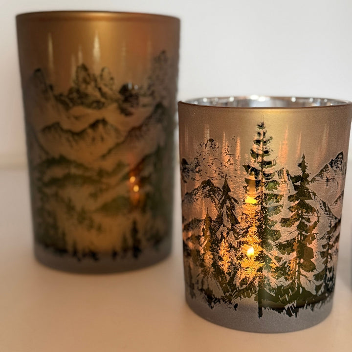 Lys holder - forestlight gold M