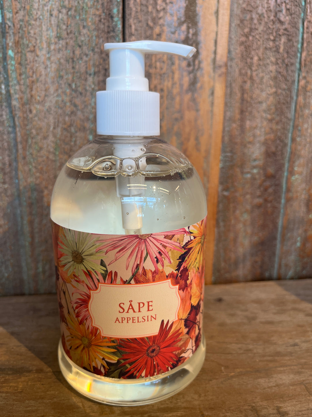 Pumpesåpe, 500 ml - appelsin / orange høstvekster