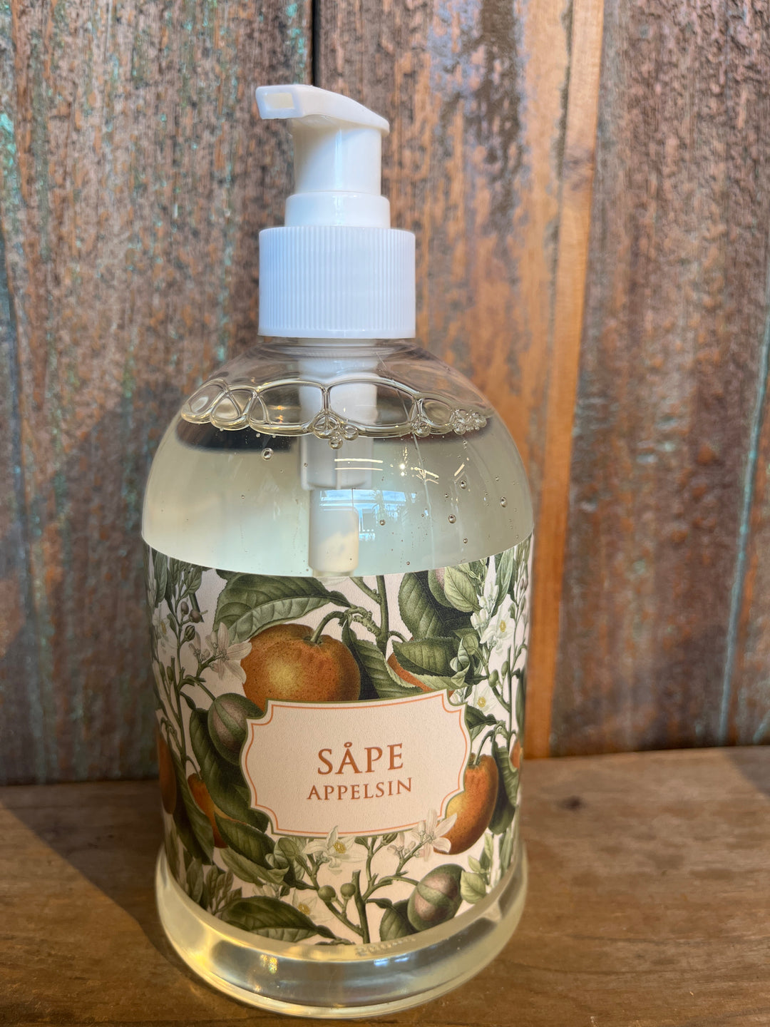 Pumpesåpe, 500 ml - appelsin / appelsiner