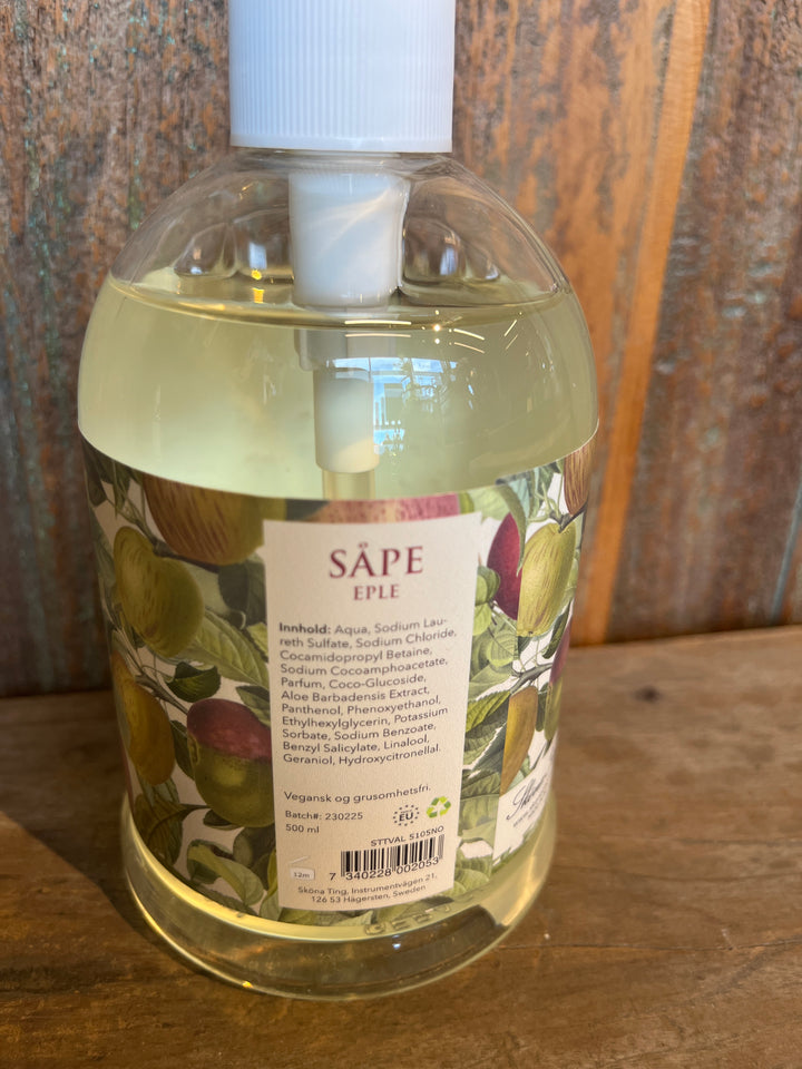 Pumpesåpe, 500 ml - eple / epler