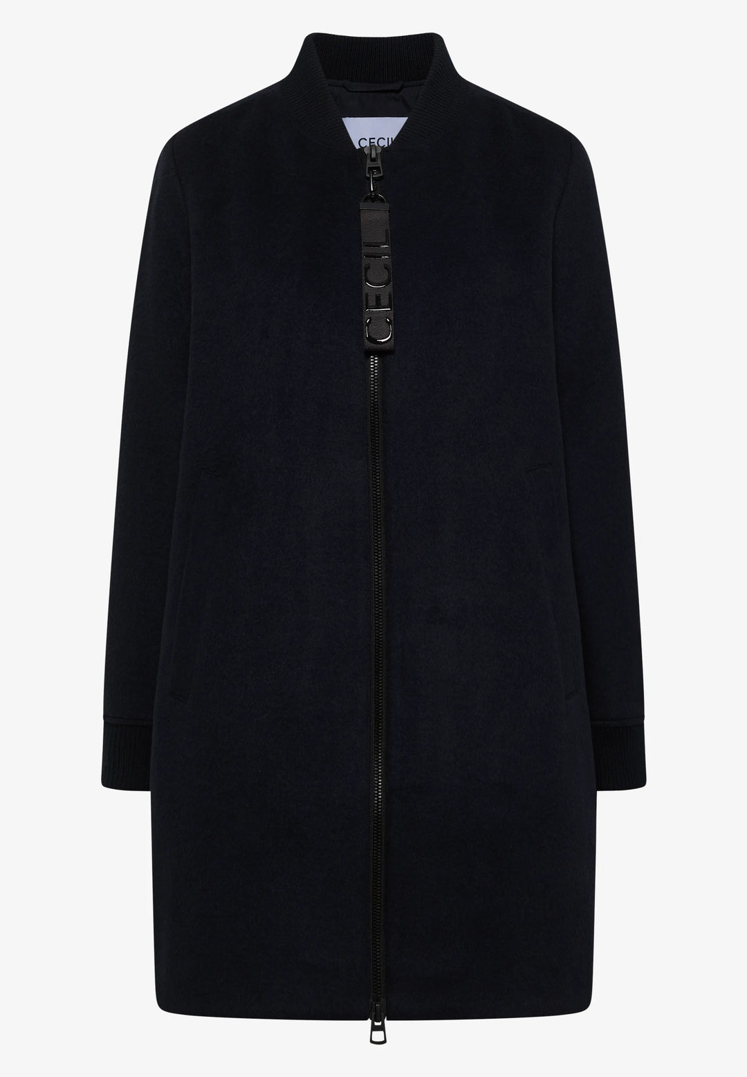 Wool blouson - dark navy