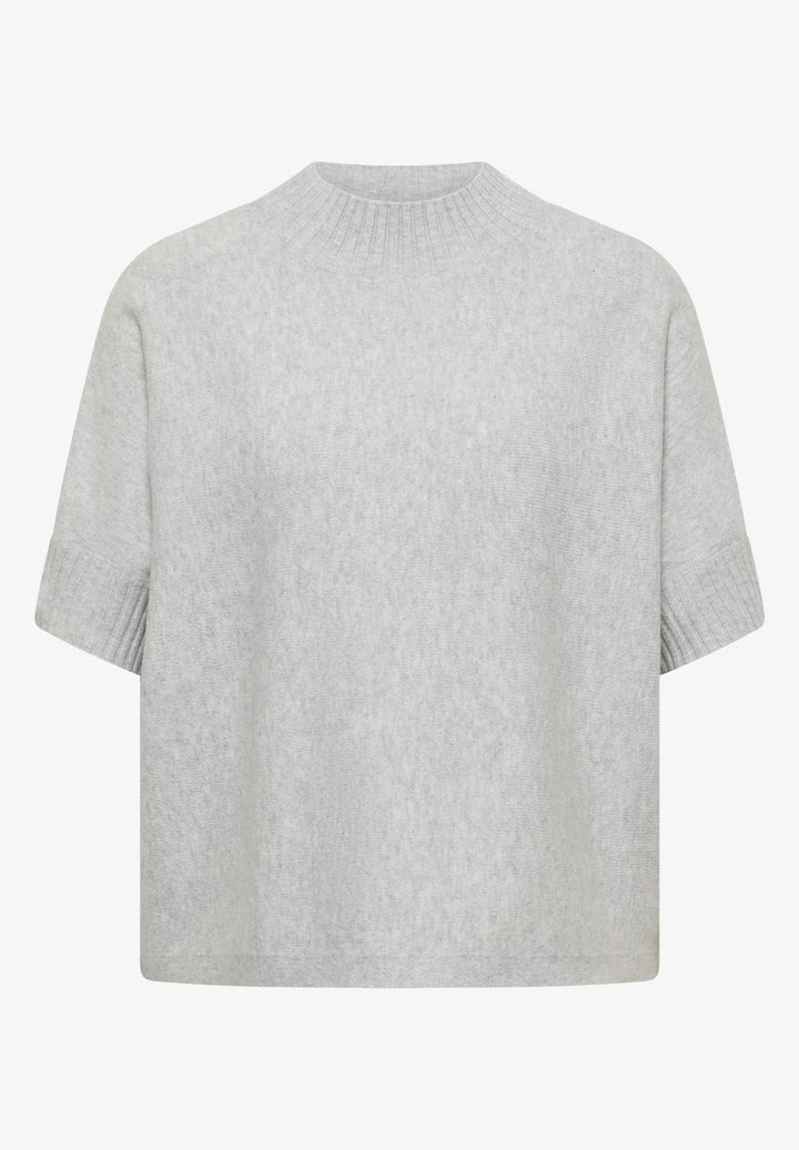Tos cosy shortsleeve Dolman - light grey