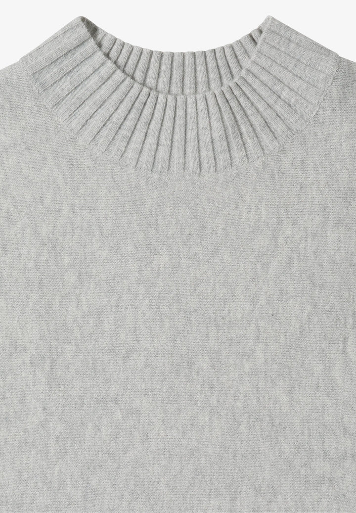 Tos cosy shortsleeve Dolman - light grey