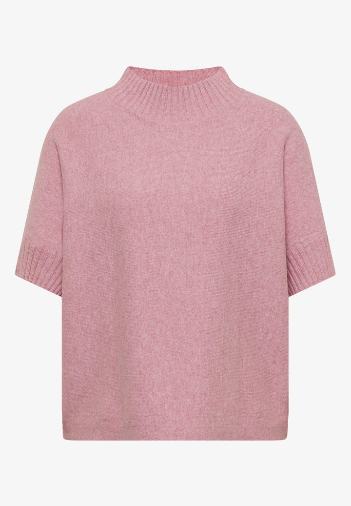 Tos cosy shortsleeve Dolman - velvet rose