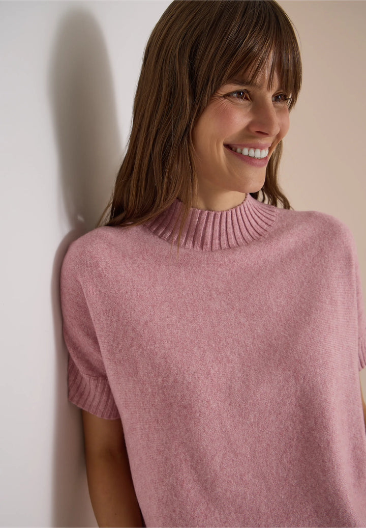 Tos cosy shortsleeve Dolman - velvet rose