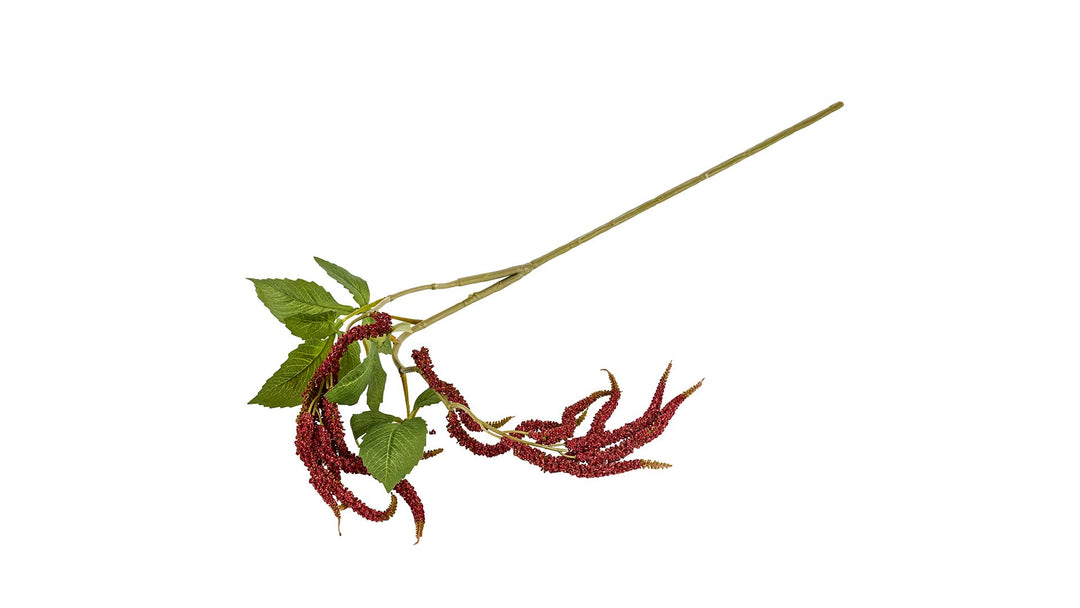Silkebl. Raklegren 90 cm Bordeaux