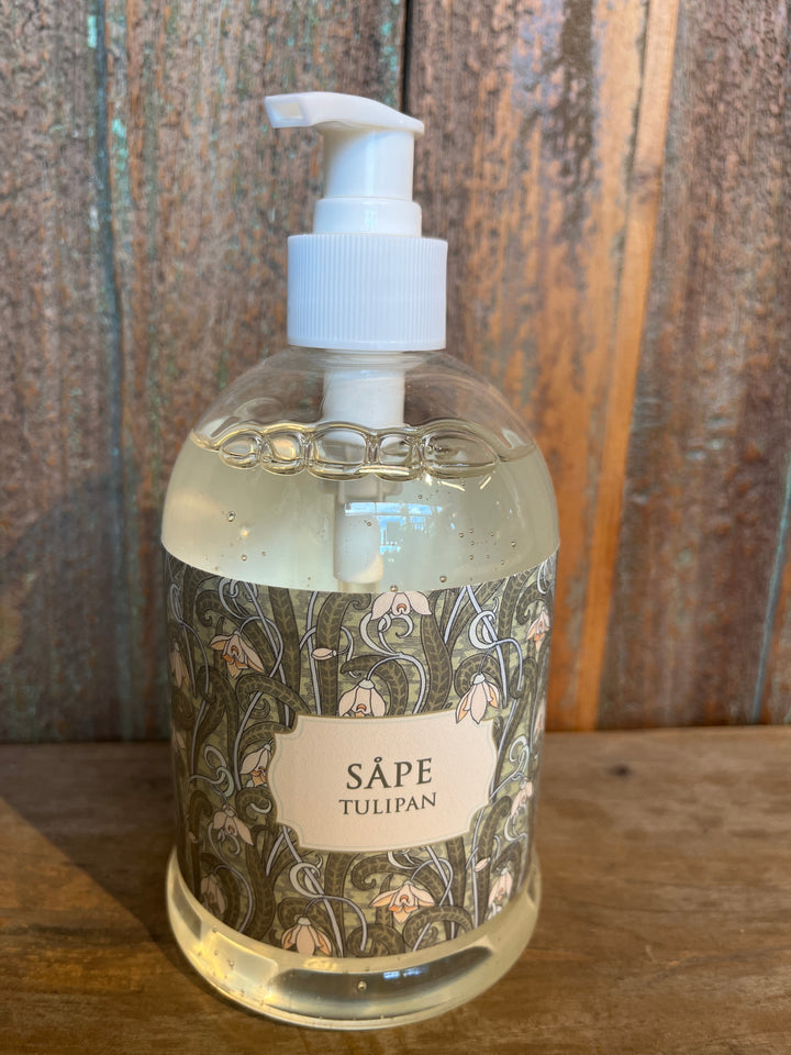 Pumpesåpe, 500 ml - tullipan / Snøklokke
