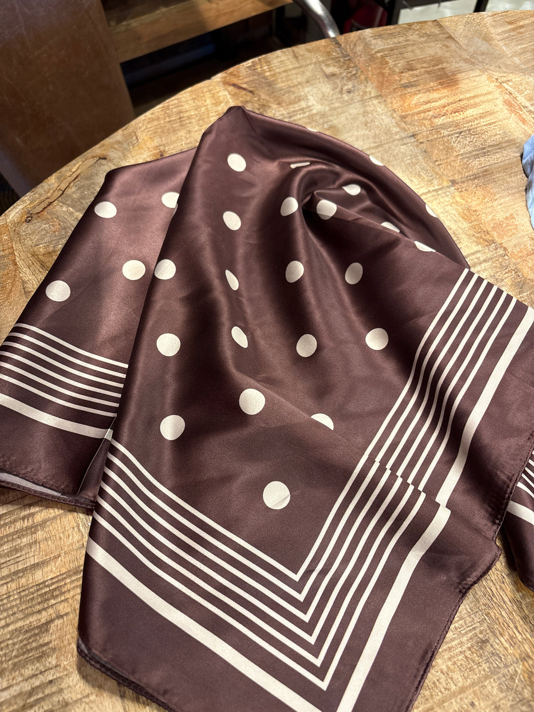 Finja skjerf coffe - 4244