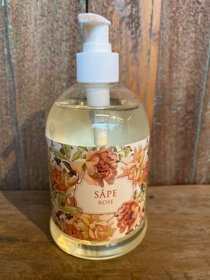 Pumpesåpe, 500 ml - rose/ roser