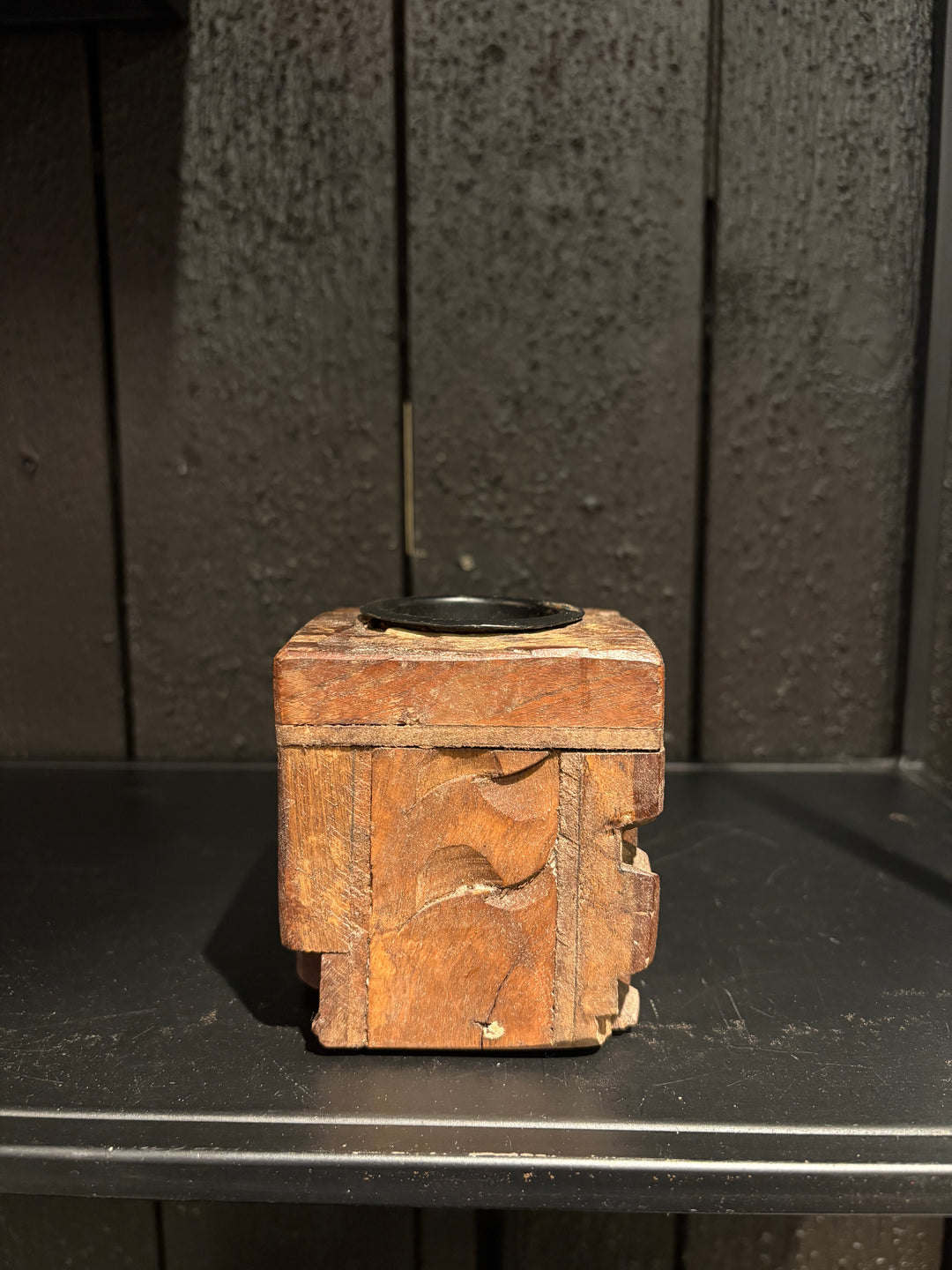 Treasure telys holder - natur