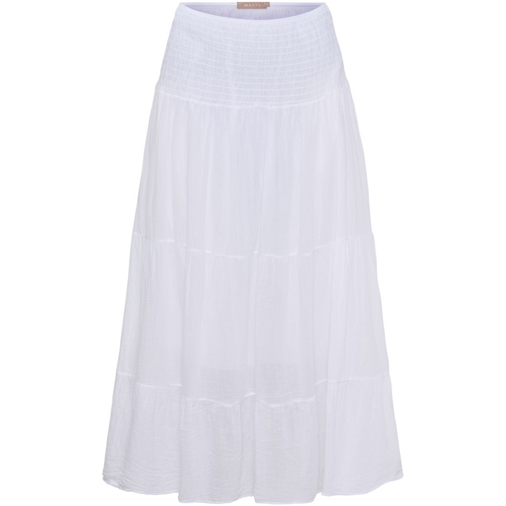 Anora skjørt - hvit - onesize