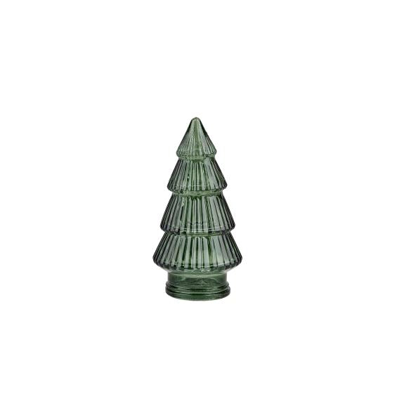Juletre  Glass 11x6 cm Grønn
