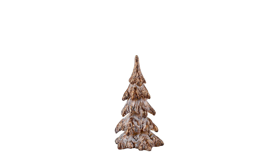 Tre H:20 cm Antik/Brun Poly