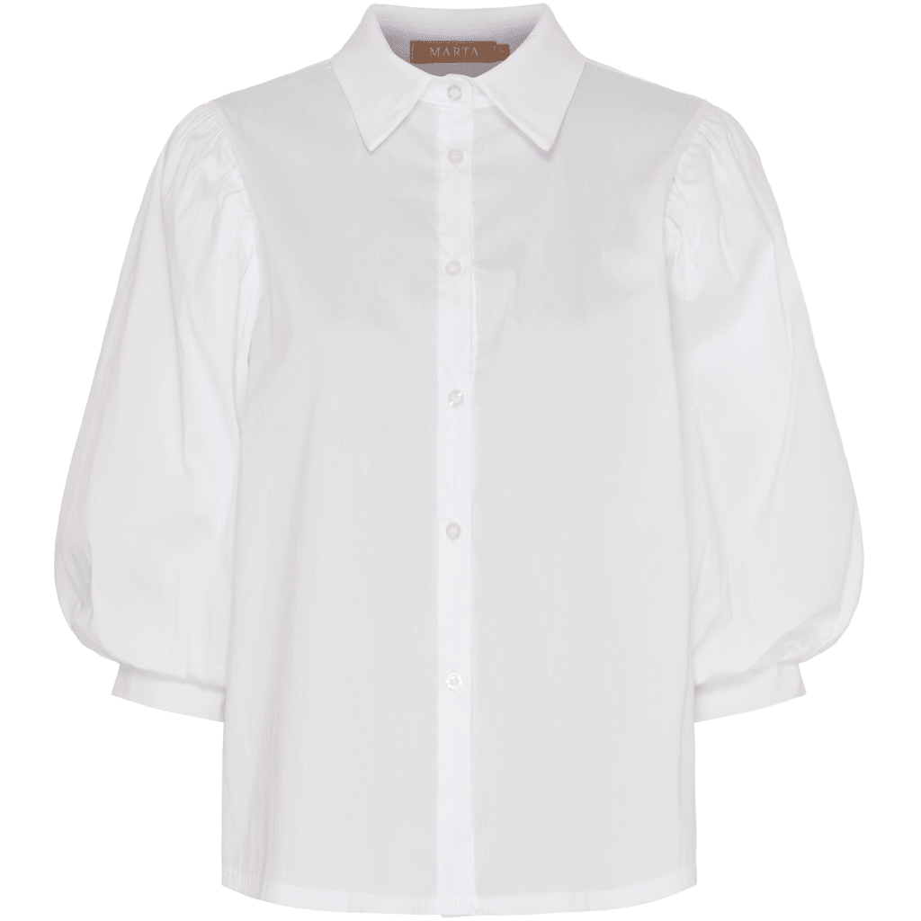 Aivory bluse - hvit - Many Colors