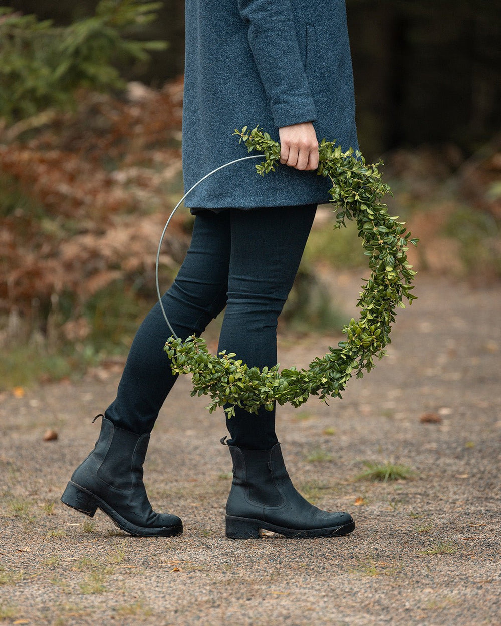 Allis kransramme - grå - S - Many Colors