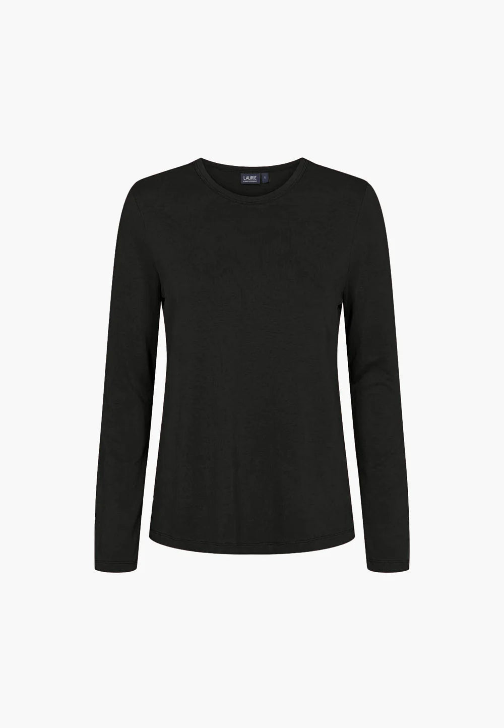 Amanda t-skjorte LS - svart - Many Colors