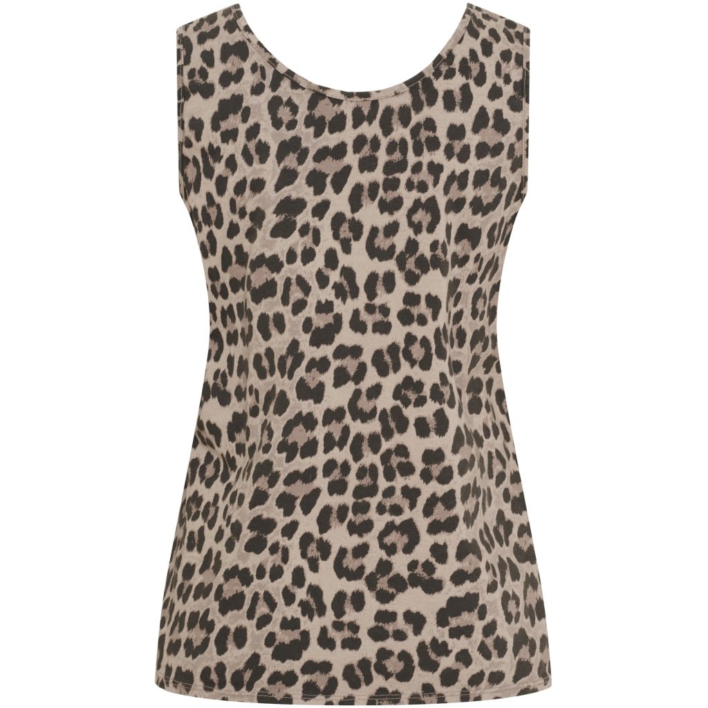 Angeline topp - beige camo - Many Colors