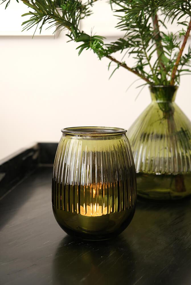 Aniston vase - olivengrønn - Many Colors