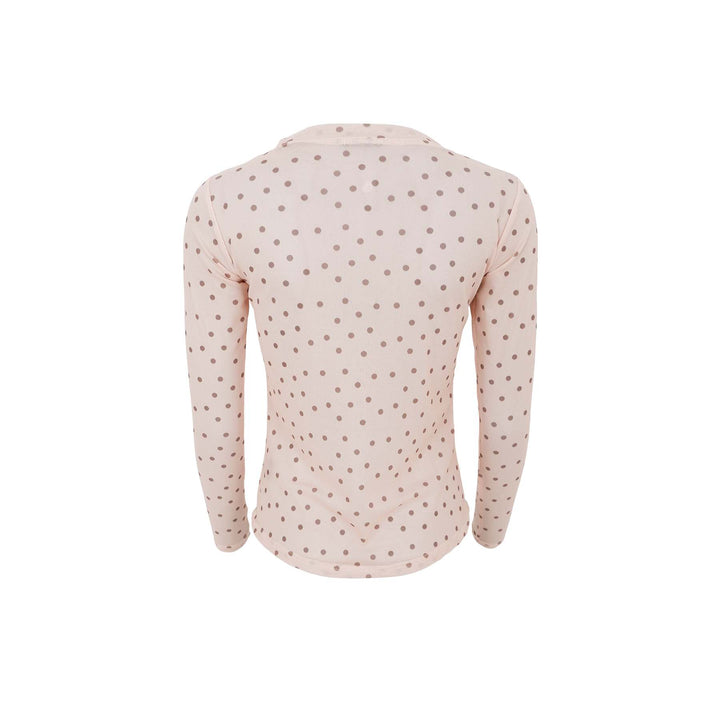 Annie mesh bluse - Powder dot - Many Colors
