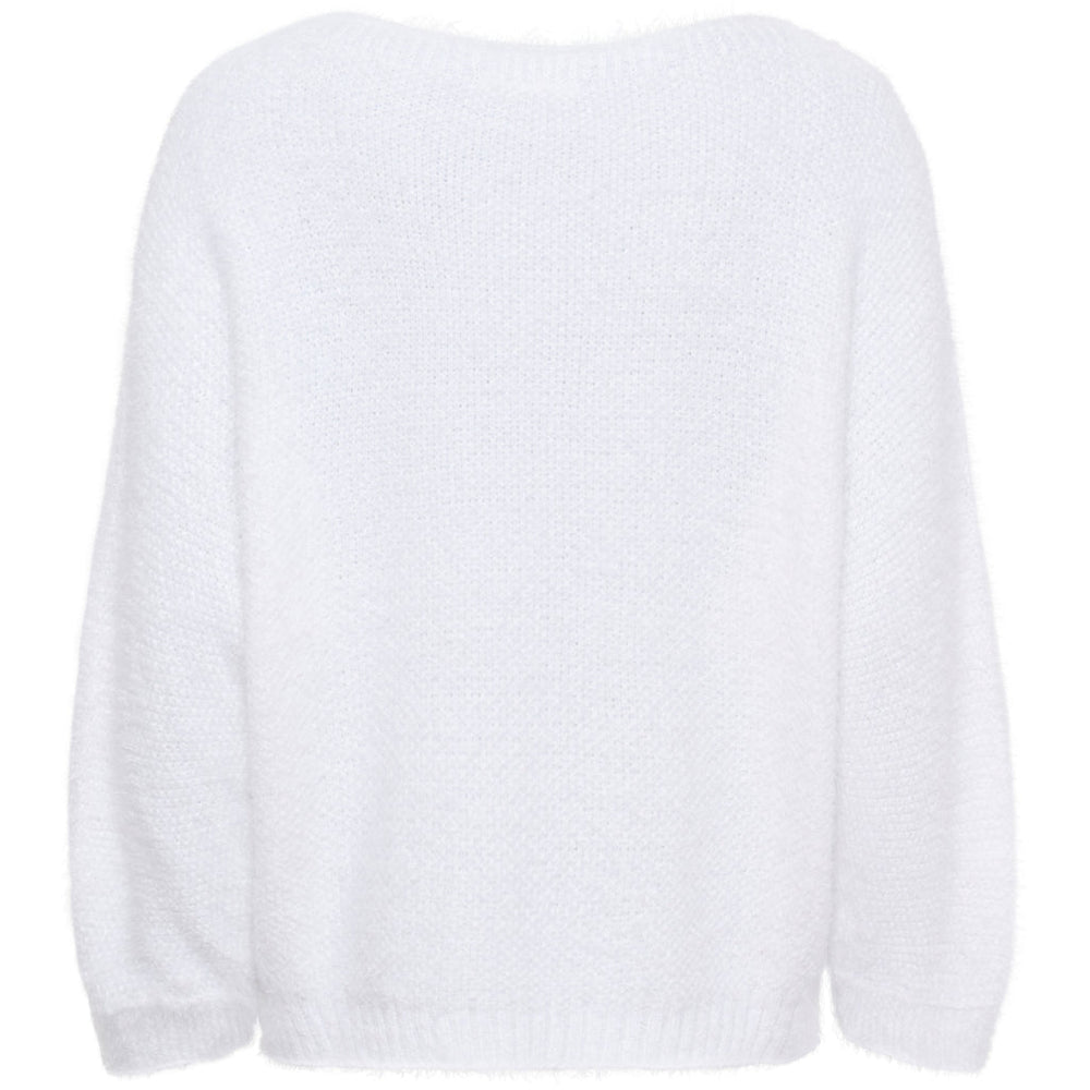 Anouk strikk - hvit - Many Colors