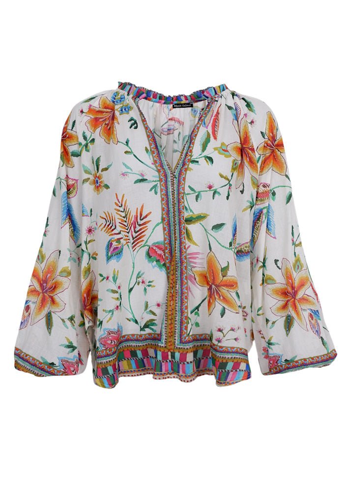 Bcart bluse - varm orange - onesize - Many Colors