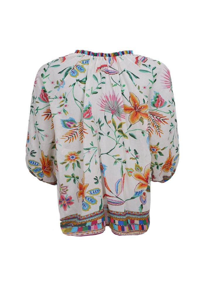 Bcart bluse - varm orange - onesize - Many Colors