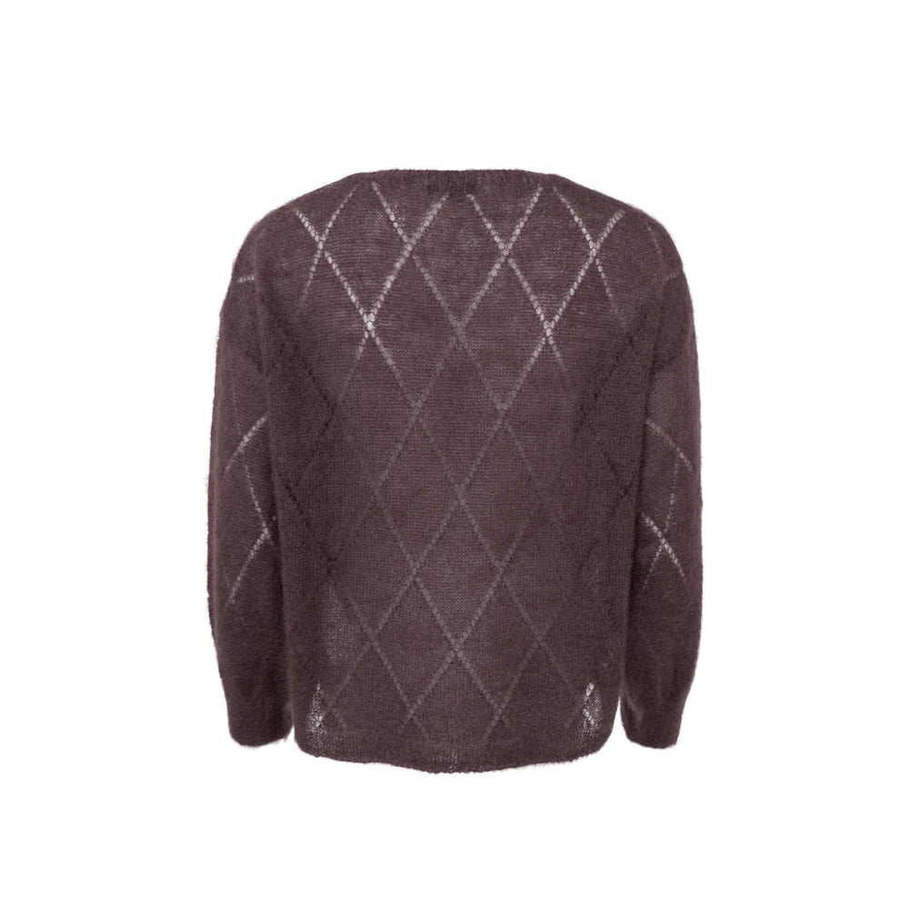 Bjoerk argyle genser - coffee - Many Colors
