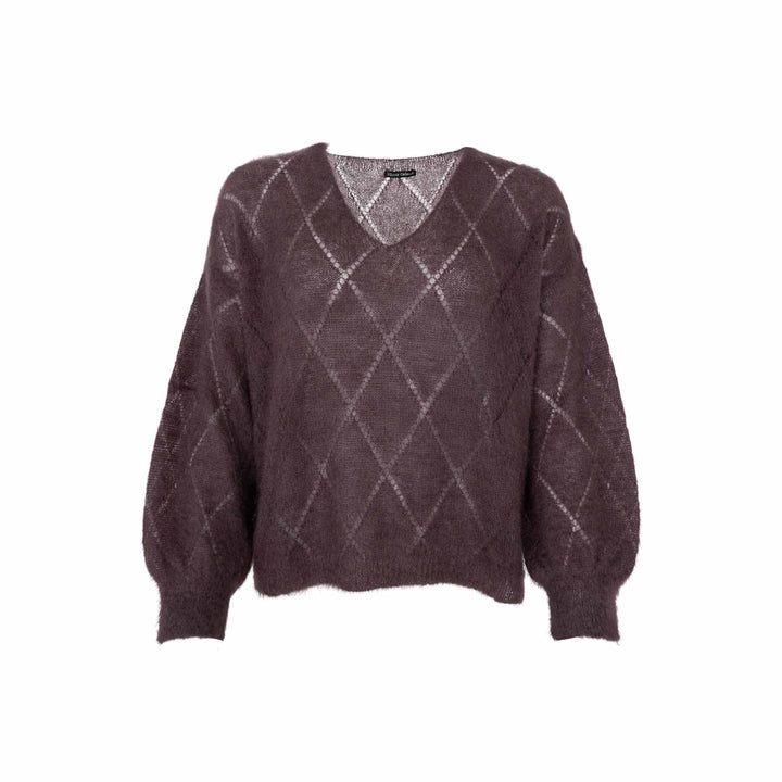 Bjoerk argyle genser - coffee - Many Colors