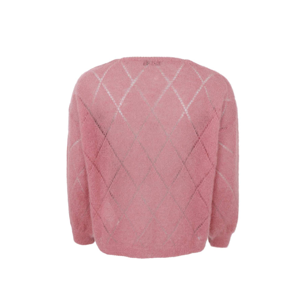 Bjoerk argyle genser - varm rosa - Many Colors