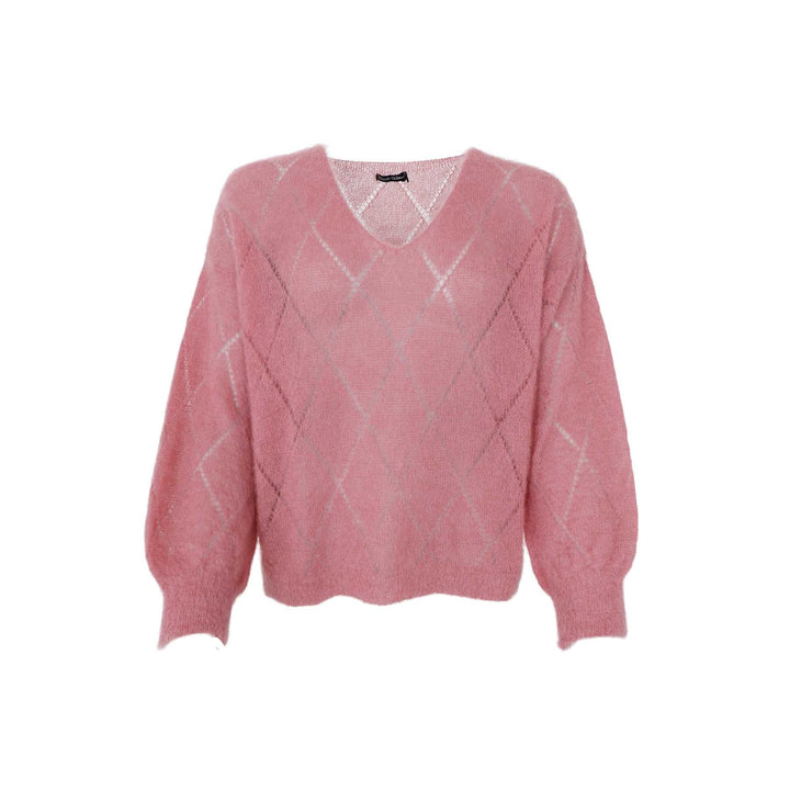 Bjoerk argyle genser - varm rosa - Many Colors