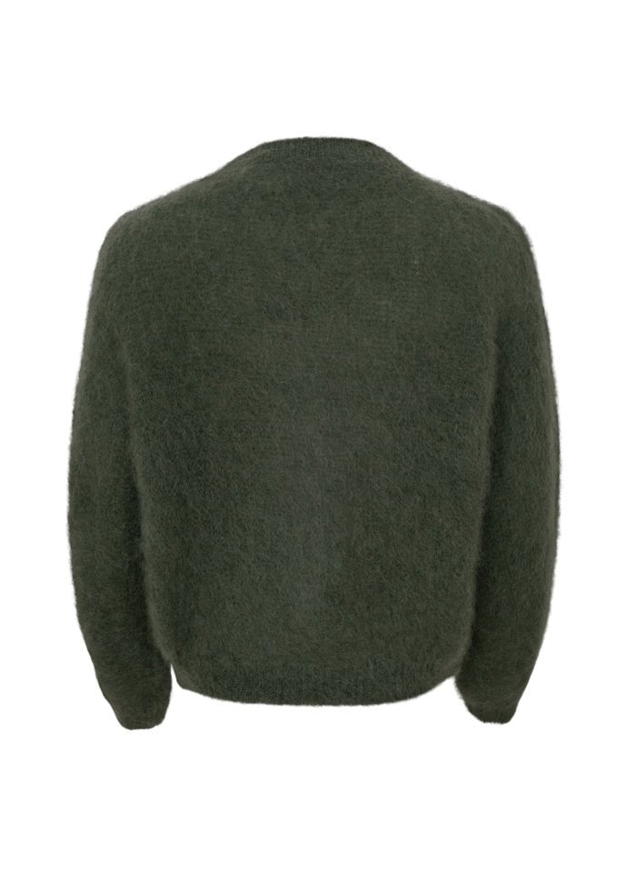 Bjoerk strikk cardigan - army - Many Colors