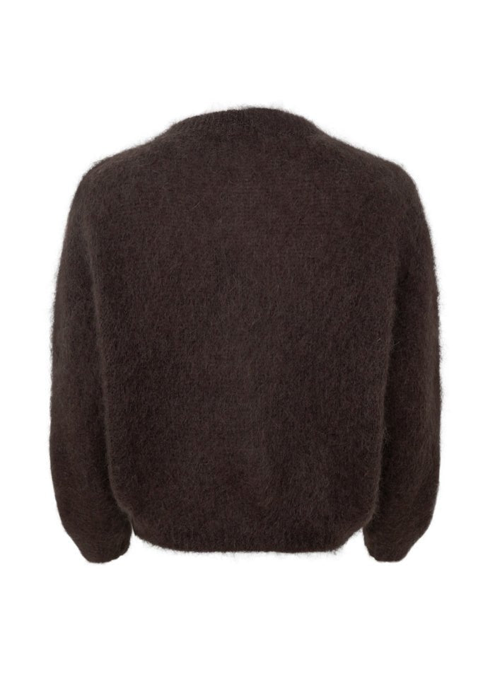Bjoerk strikk cardigan - coffee - Many Colors