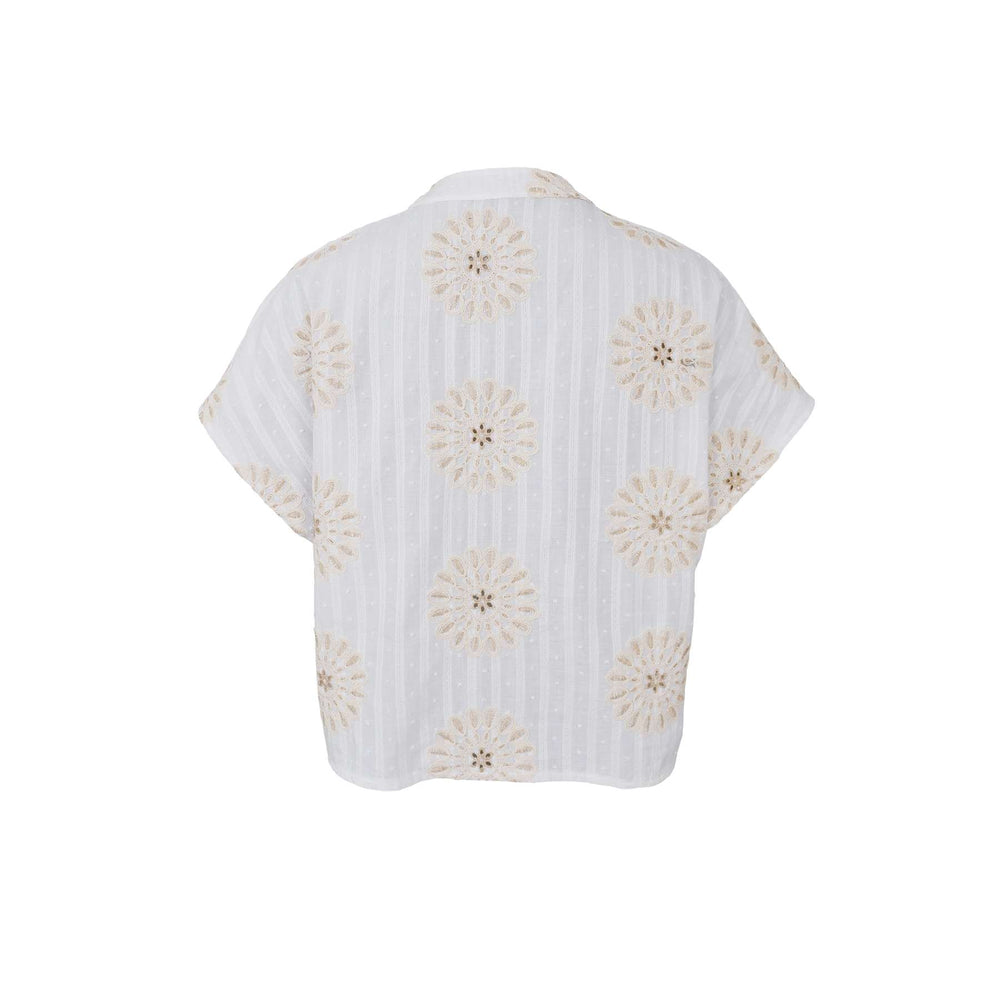 Blanca loose skjorte - creme - Many Colors